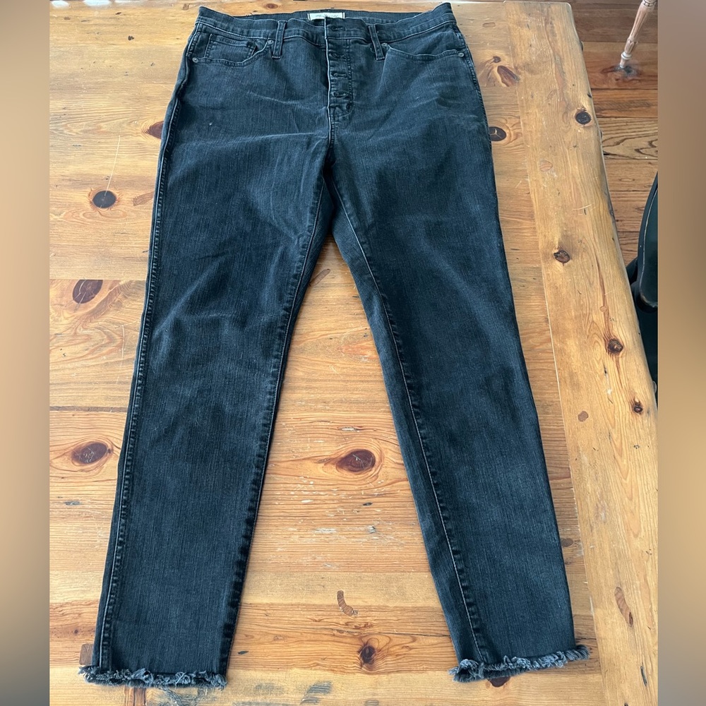 Madewell skinny black jeans